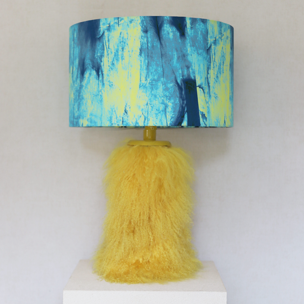 Cammie yellow dip dye