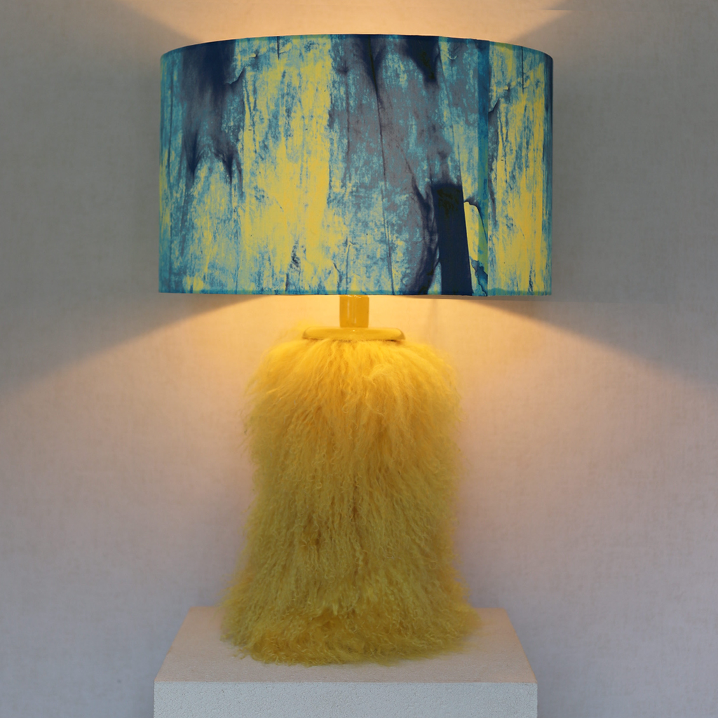 Cammie yellow dip dye