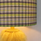 Cammie yellow purple checks