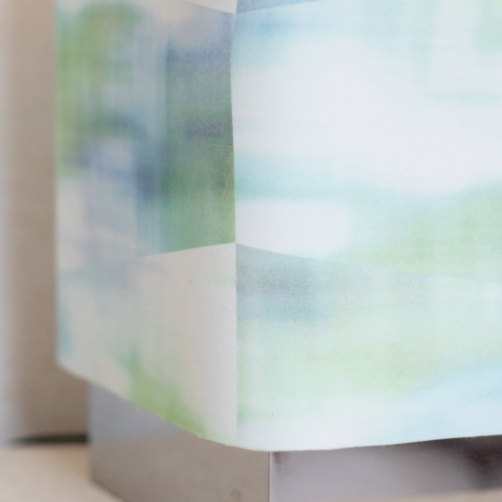 Cricri blue green dyed