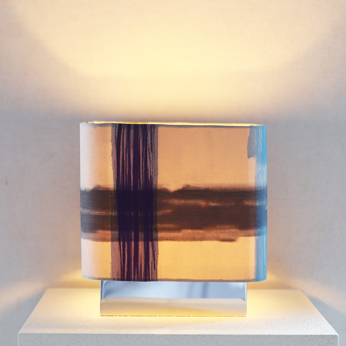 Cricri painted stripes silk