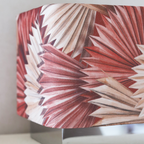 Cricri pink palm leaves