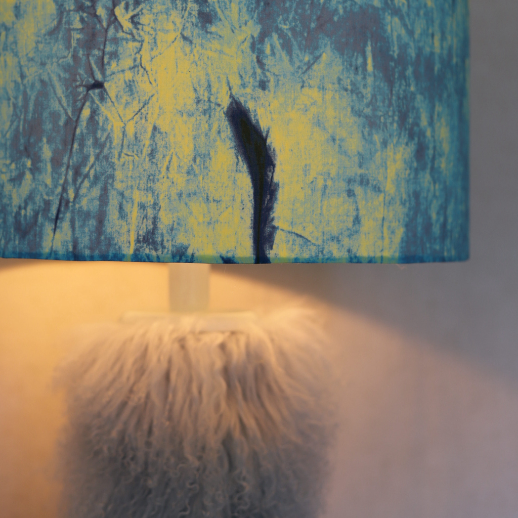 Cammie baby blue dip dye