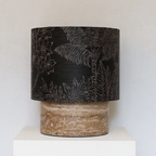 LEXIE black bamboo silk