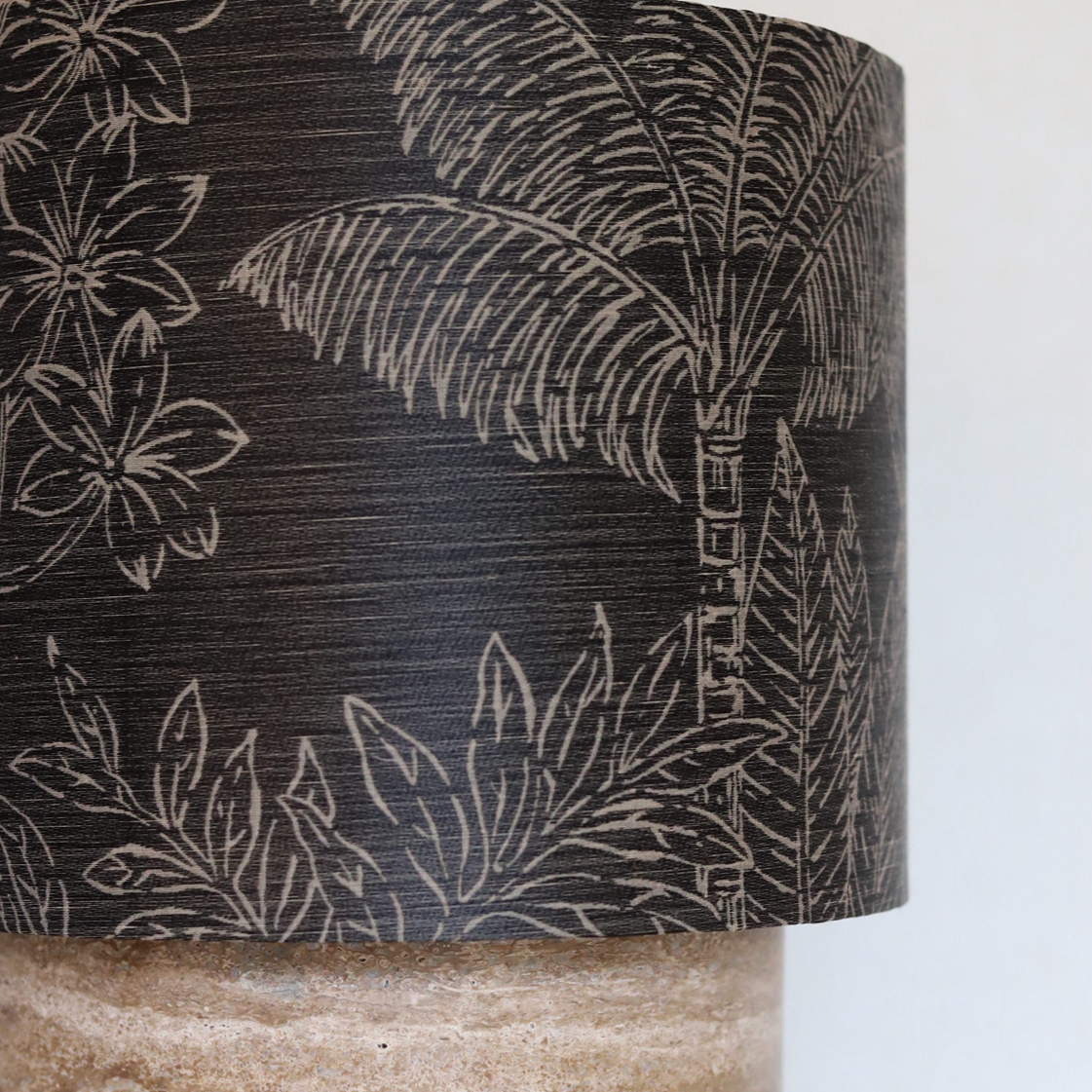 LEXIE black bamboo silk