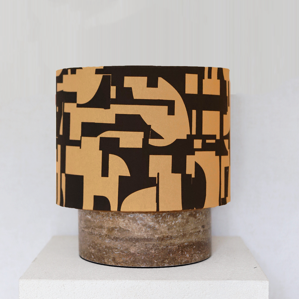 LEXIE black camel geo