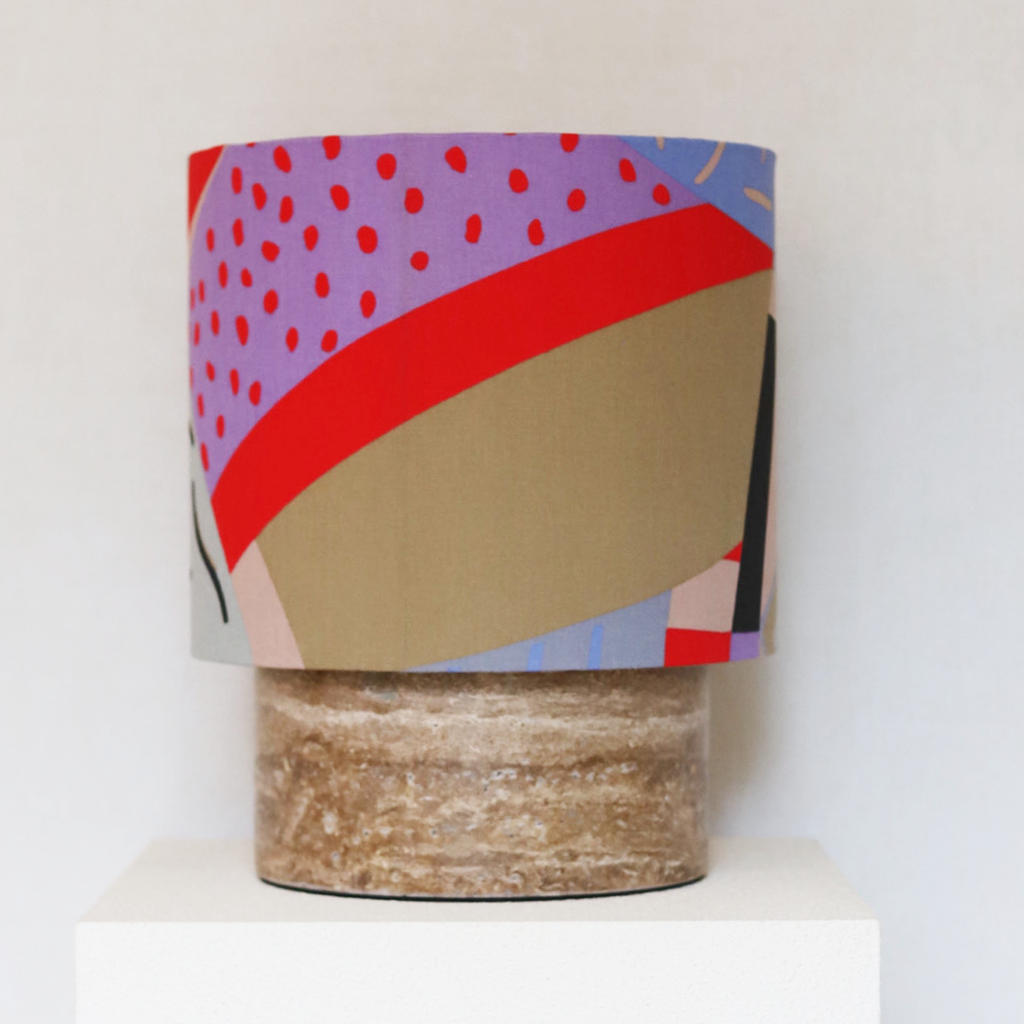 LEXIE brown red print