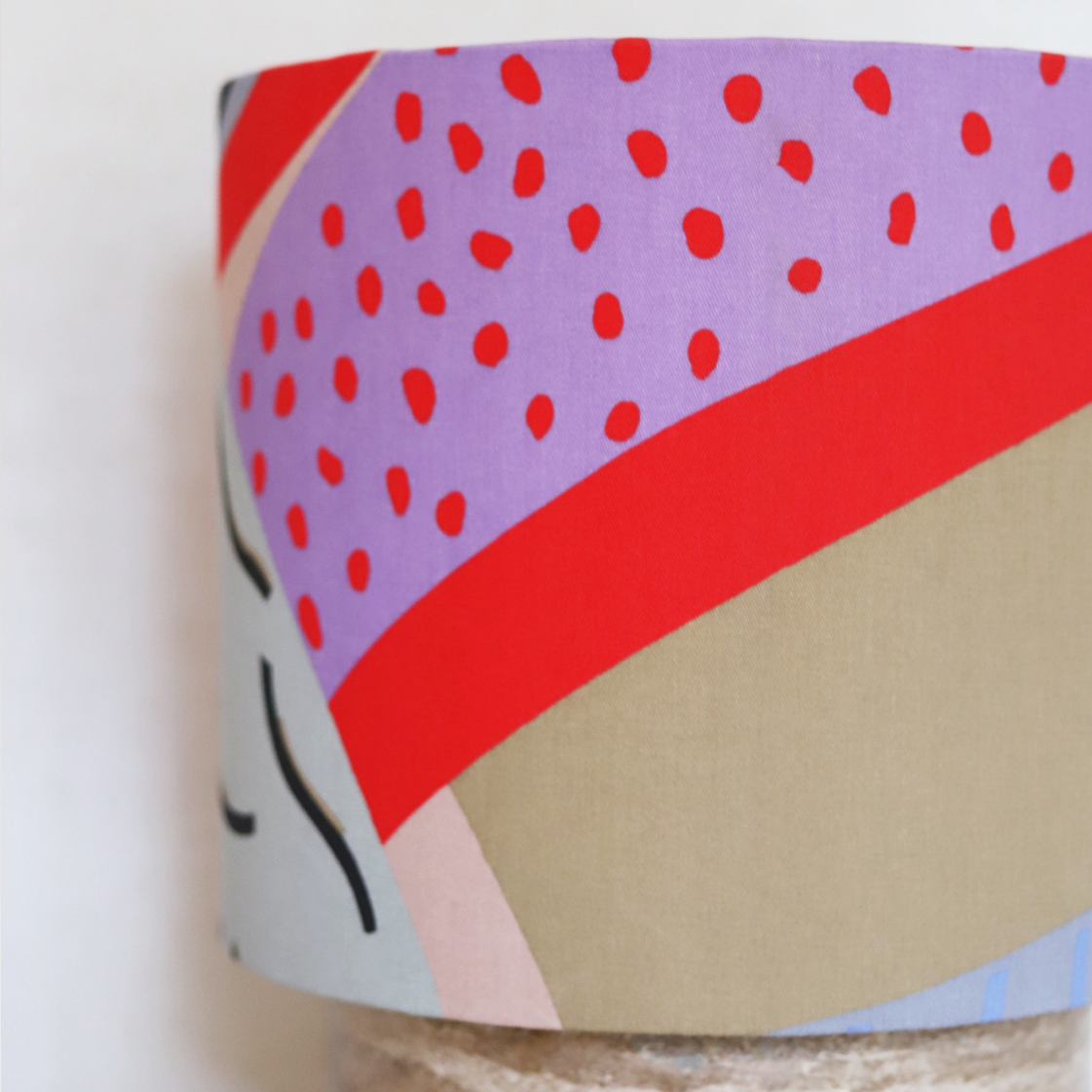 LEXIE brown red print