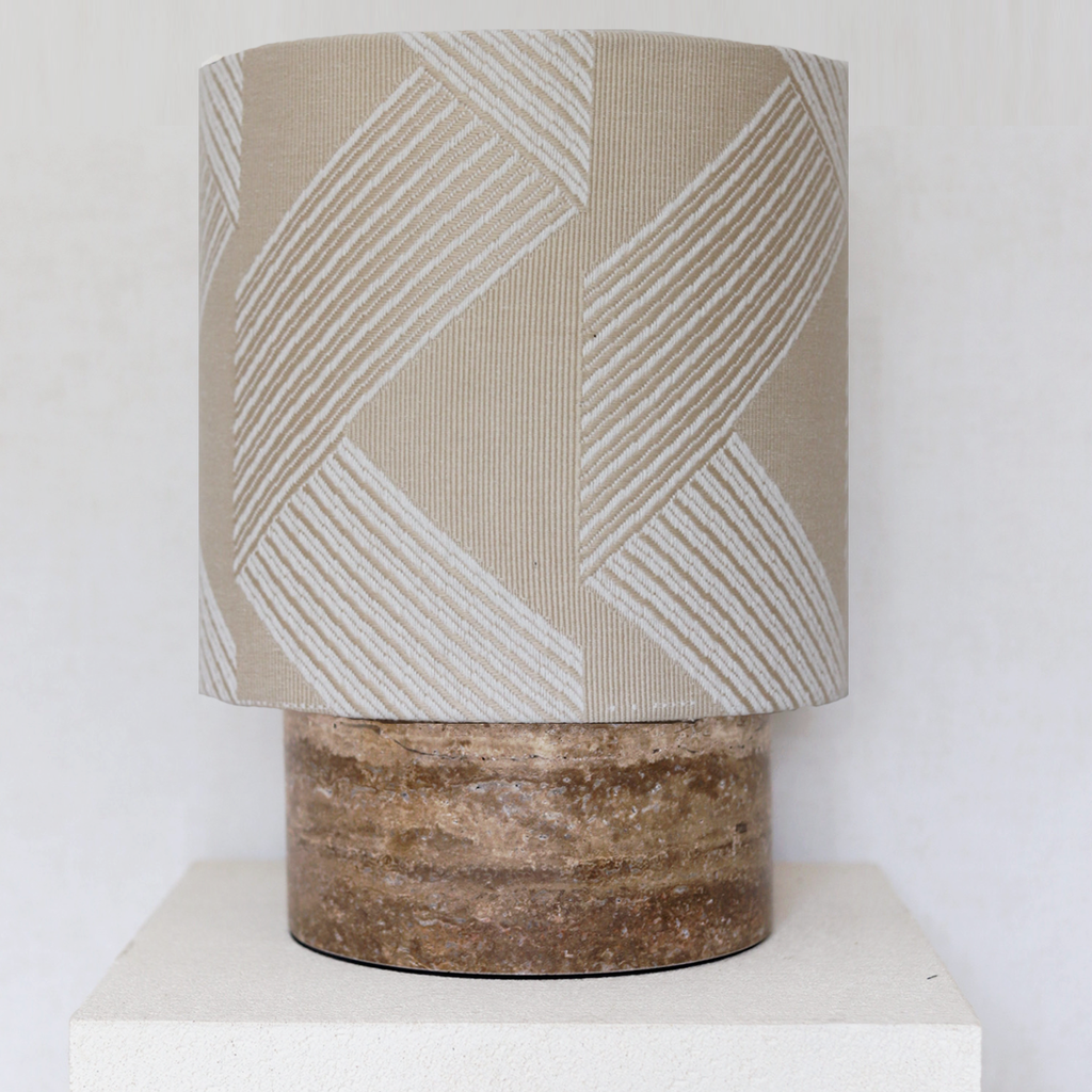 LEXIE white beige geo