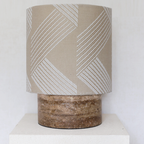 LEXIE white beige geo