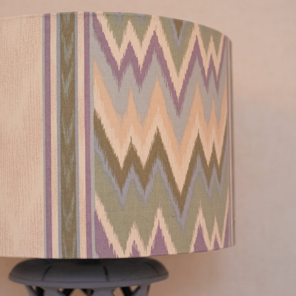 blue jar lamp