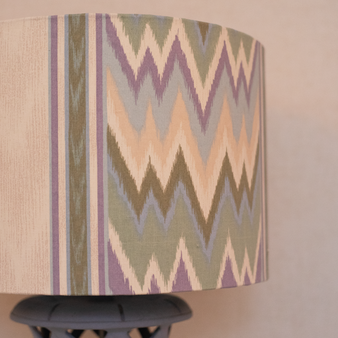 blue jar lamp