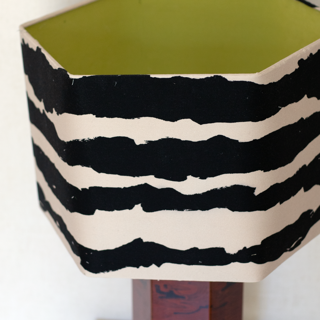 chinese lamp black green