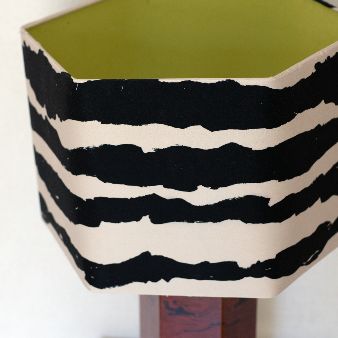 chinese lamp black green