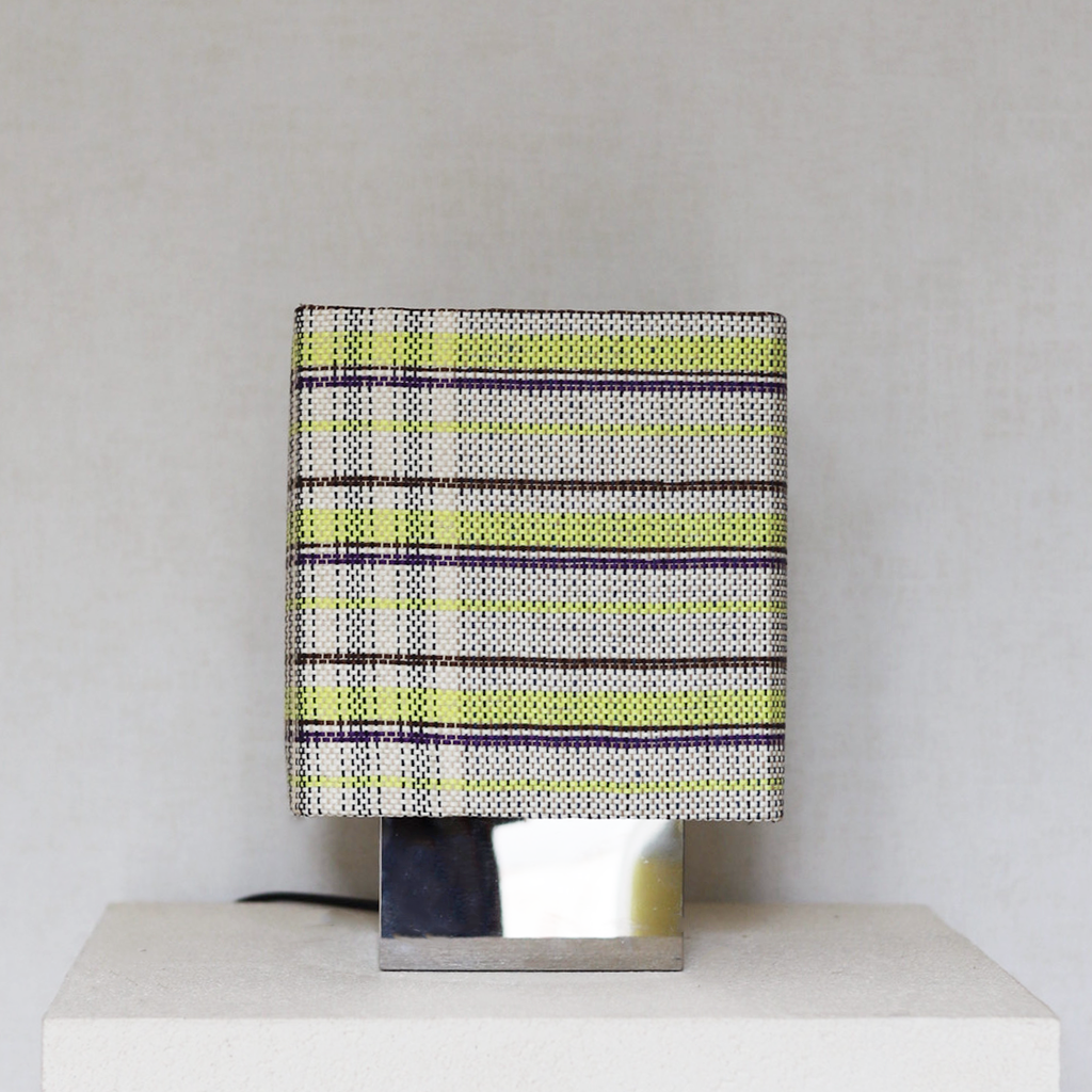 Cricri XS yellow purple checks