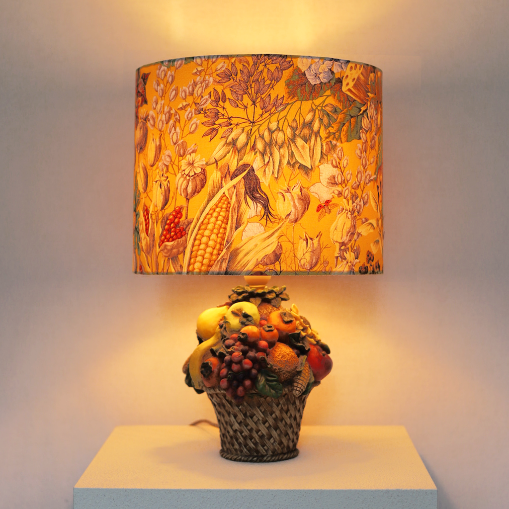fruit lamp yellow