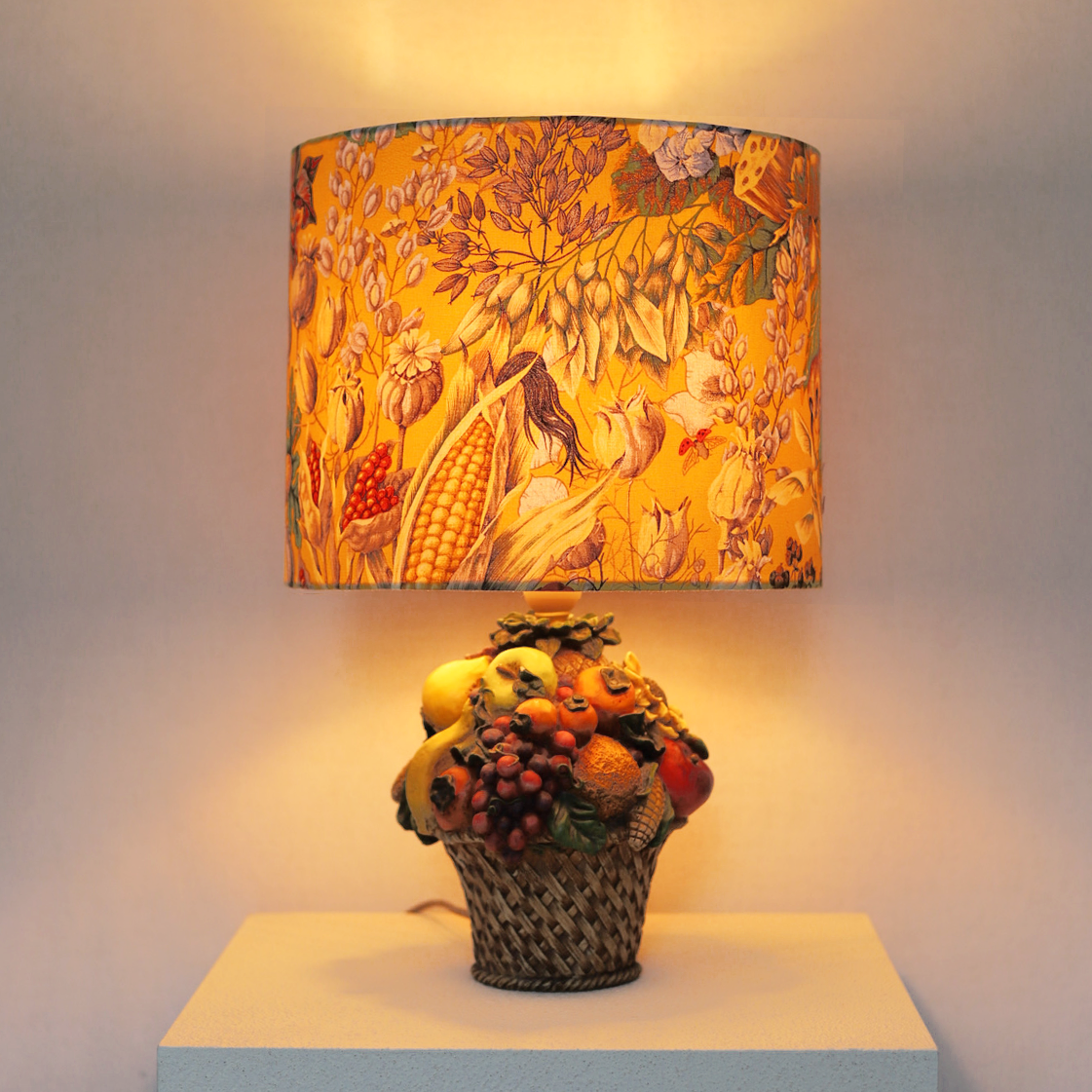 fruit lamp yellow