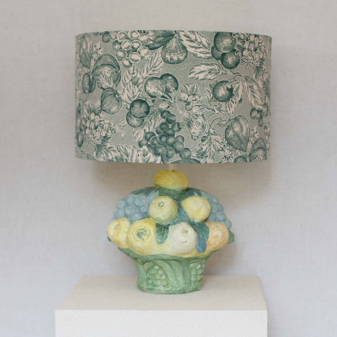 fruit lamp yellow green