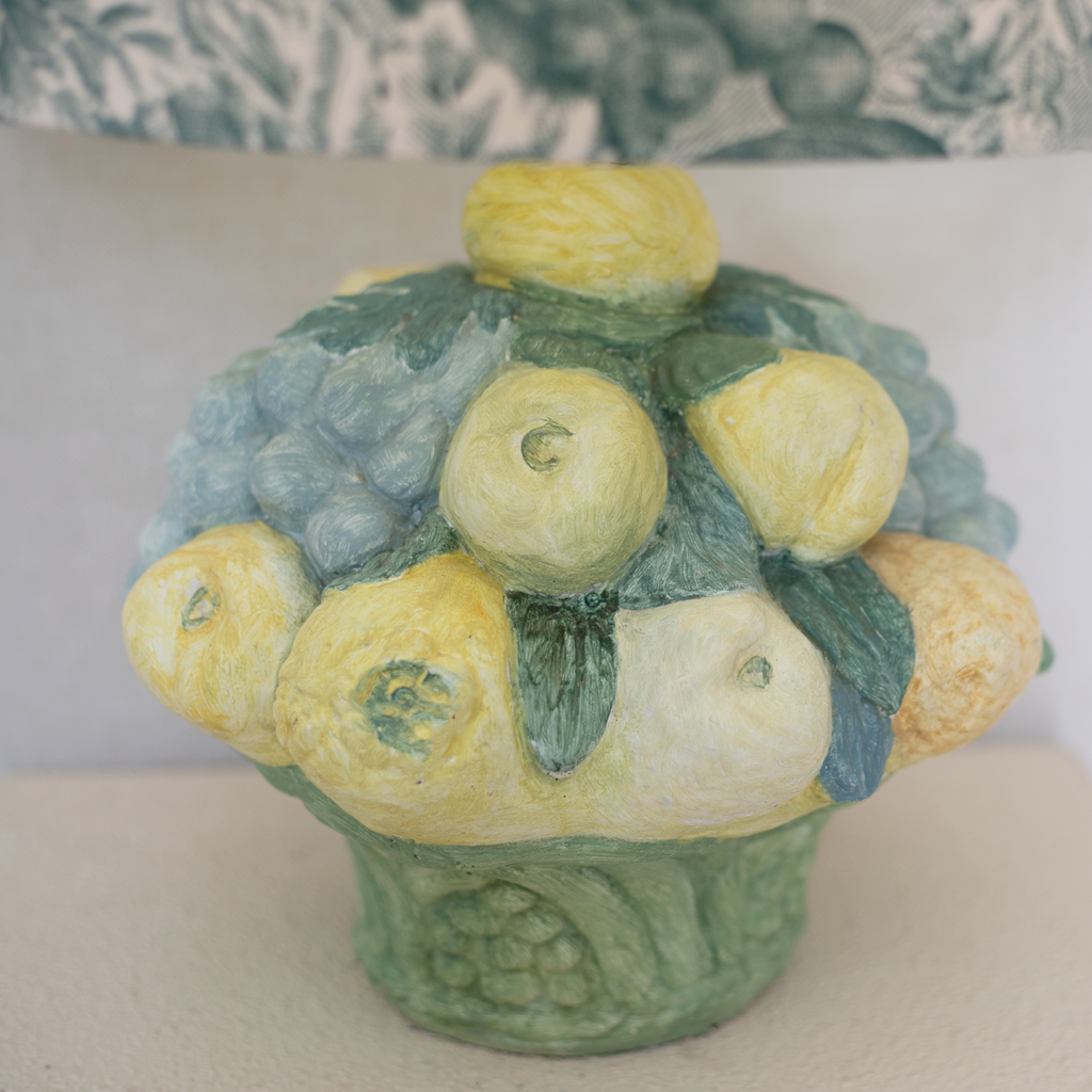 fruit lamp yellow green