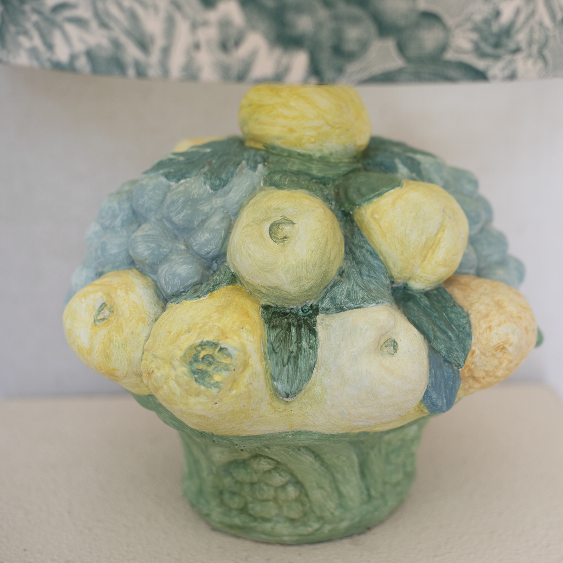 fruit lamp yellow green