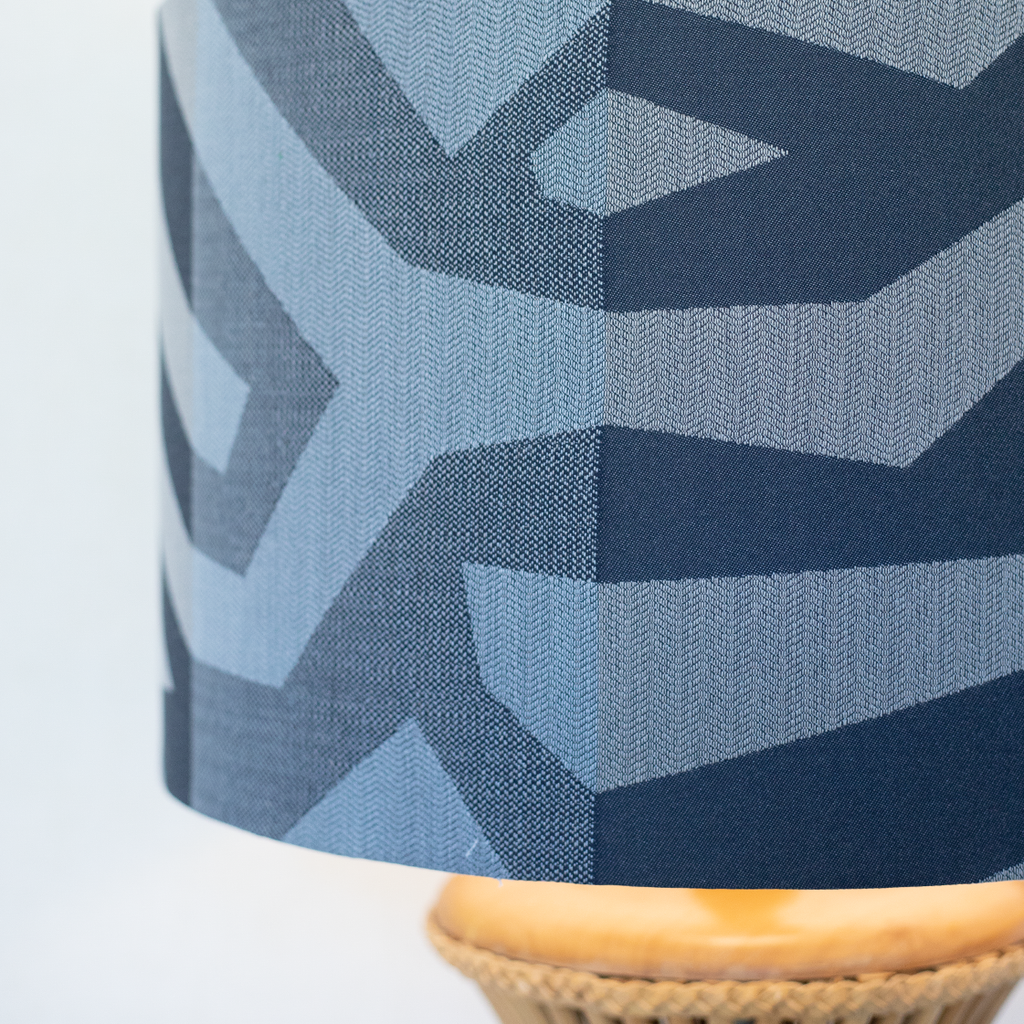 extra large bamboo lamp denim