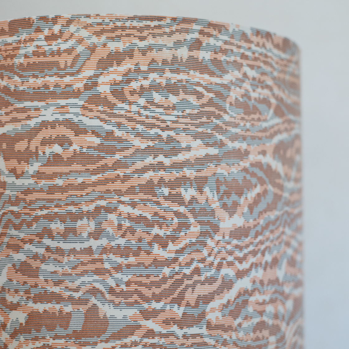 ceramic bamboo lamp pink