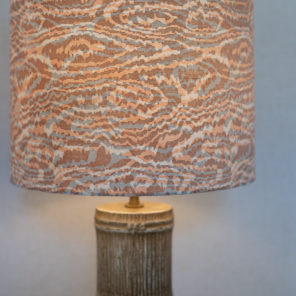 ceramic bamboo lamp pink