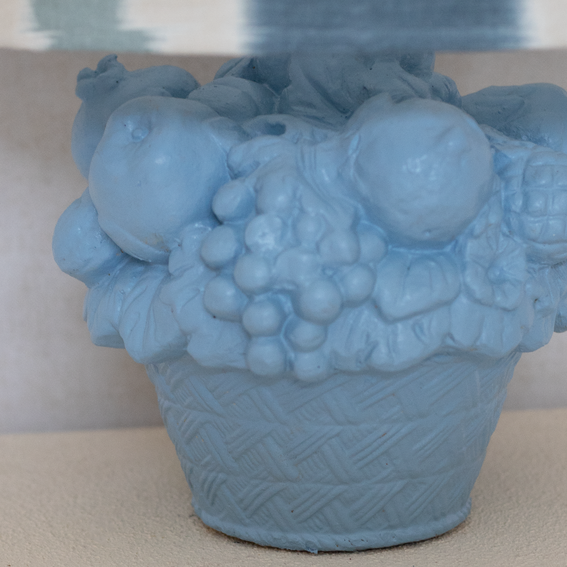 fruit lamp blue