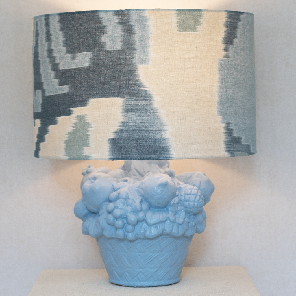 fruit lamp blue