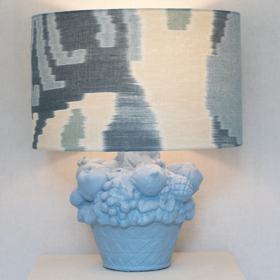 fruit lamp blue