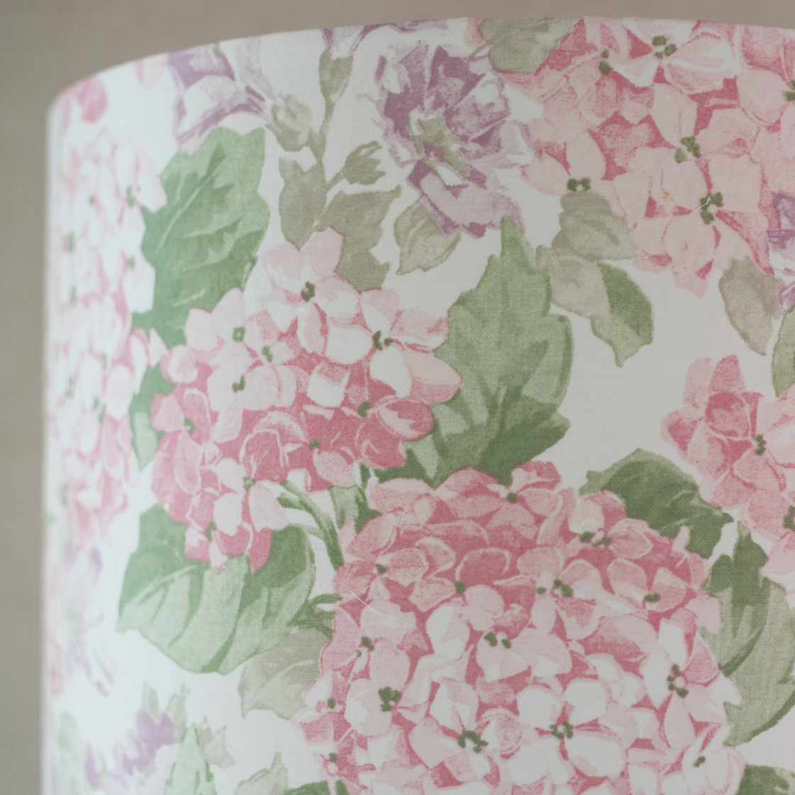 hydrangea lamp
