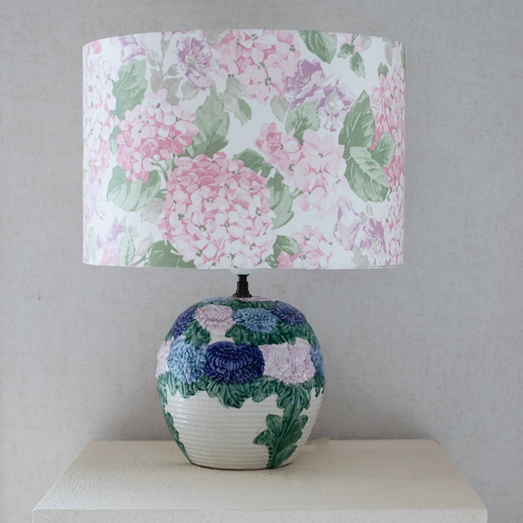 hydrangea lamp
