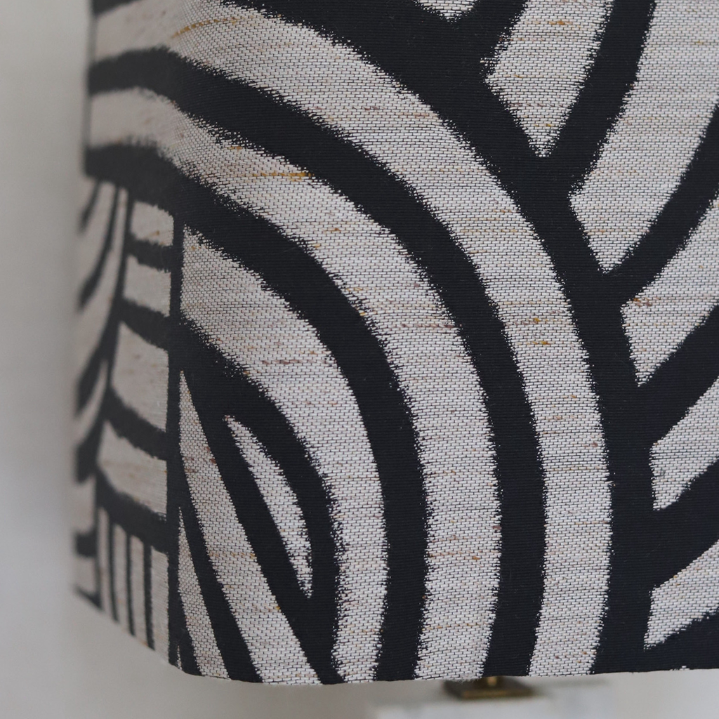 marble lamp grey black