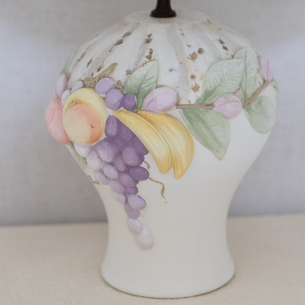 white fruits lamp