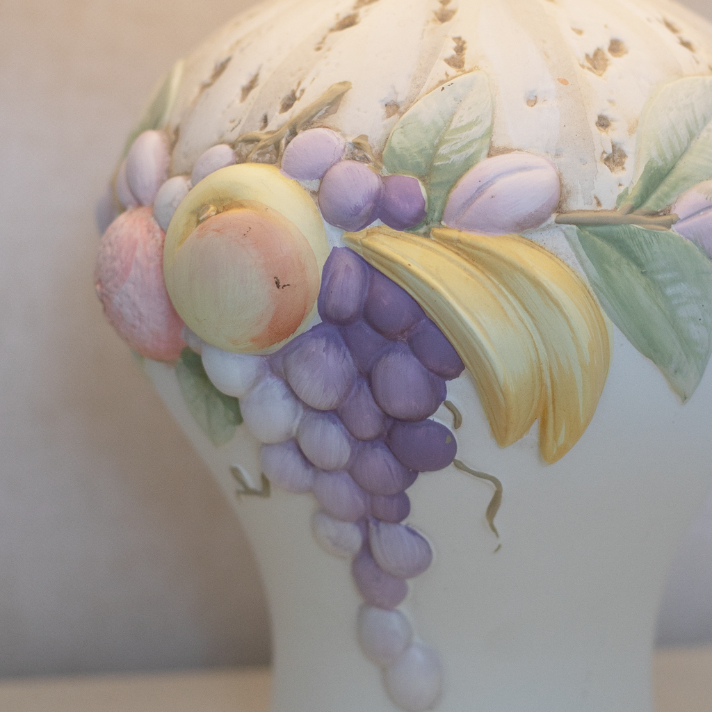 white fruits lamp