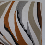 LEXIE brown embroidered leaves