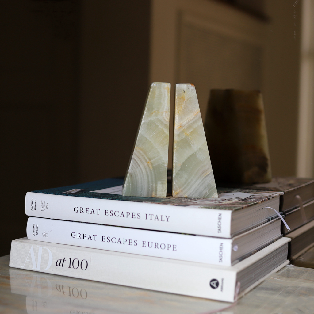 onyx bookends