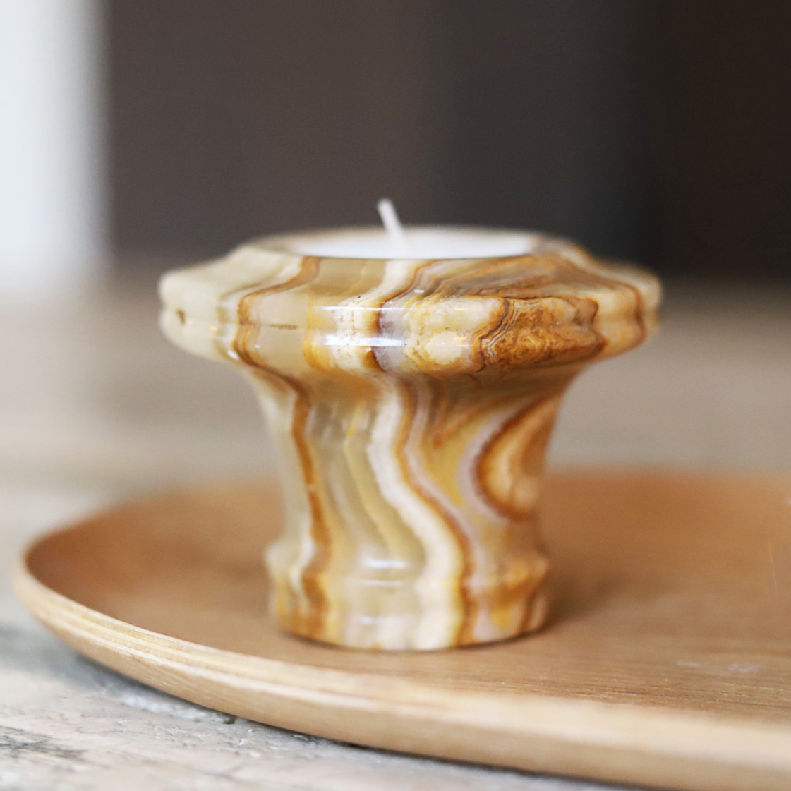 onyx thealight holder