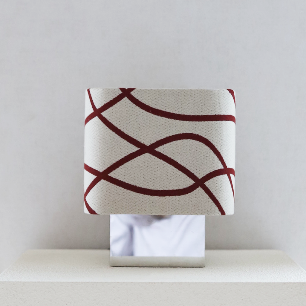 handmade autumn in antwerp table lamp with custom shade and warm light