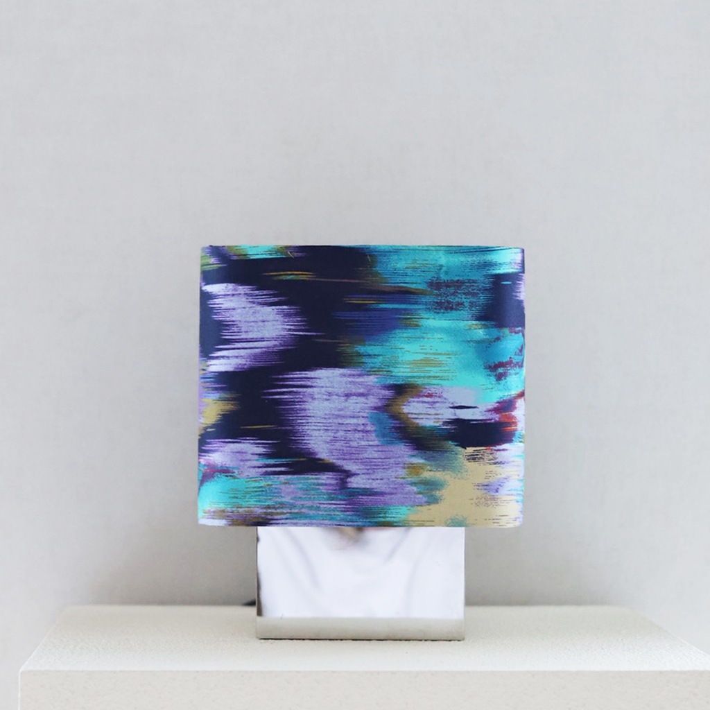 handmade autumn in antwerp table lamp with custom shade and warm light