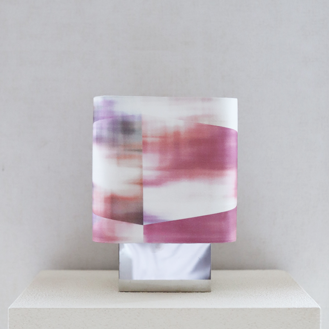 handmade autumn in antwerp table lamp with custom shade and warm light