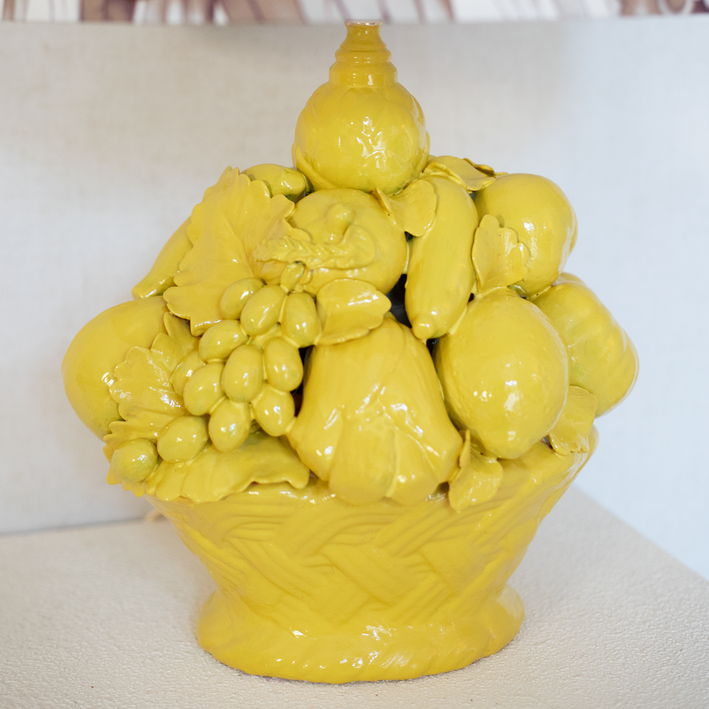 yellow fruit lamp