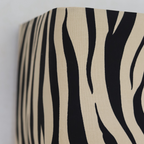 burgundy blue zebra lamp